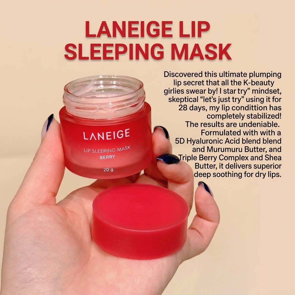 Laneige after 28 days